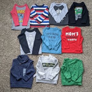 Toddler Boy Clothes Lot Size 2T Shirts/Pants/ Hoodies